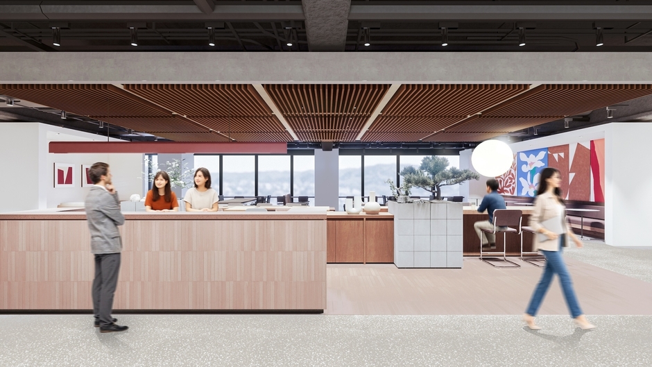 WeWork フロアイメージ ※内装デザインは変更される可能性があります