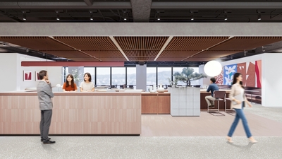 WeWork フロアイメージ ※内装デザインは変更される可能性があります