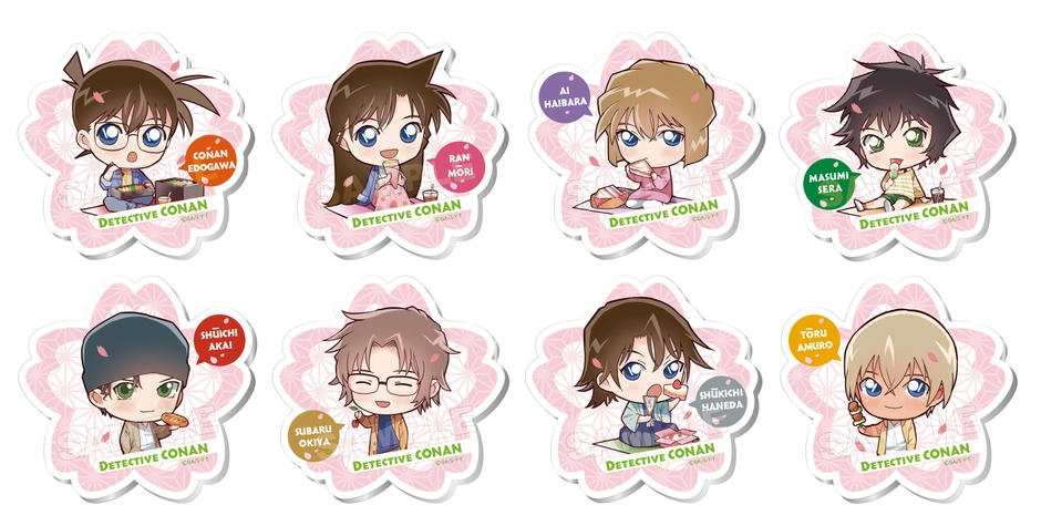 『名探偵コナン』ブラインド桜型アクリルバッジ