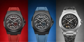 D1 Milano、 “色の力”を持つスケルトンウォッチ