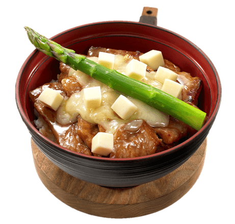 『ドライブインいとう清水本店』十勝濃厚Ｗチーズ豚丼