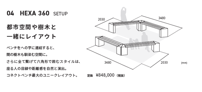 設置事例 04 Hexa 360 set up