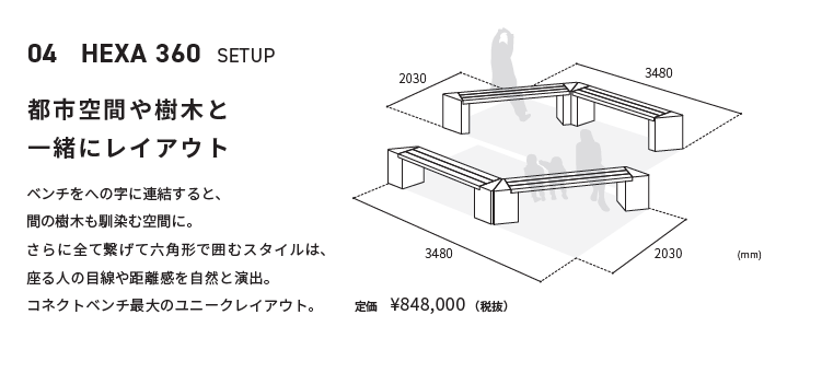 設置事例　04 Hexa 360 set up