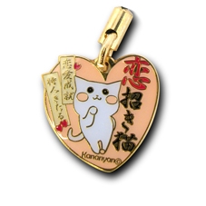 ザ・フィッシュ/見波亭様「恋招きネコ“かなにゃん”ストラップ」