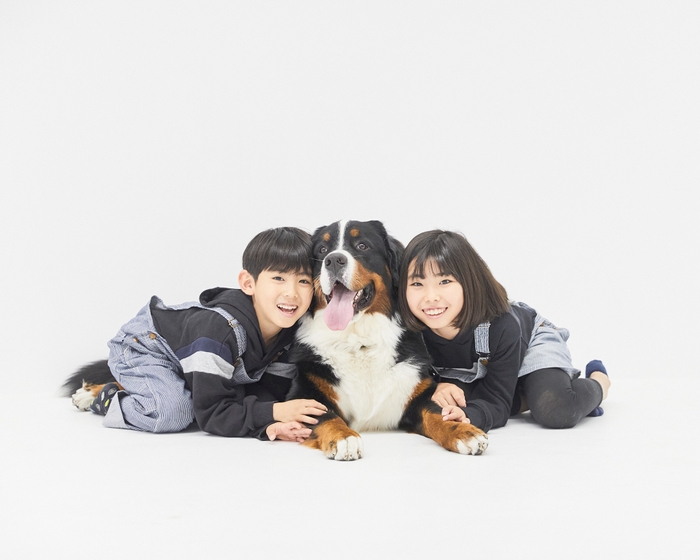 わんわん ありがとうの日で撮れる自然体の家族写真(1)
