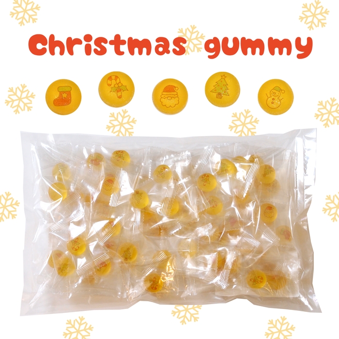 珍しいイラスト入りのレモングミ