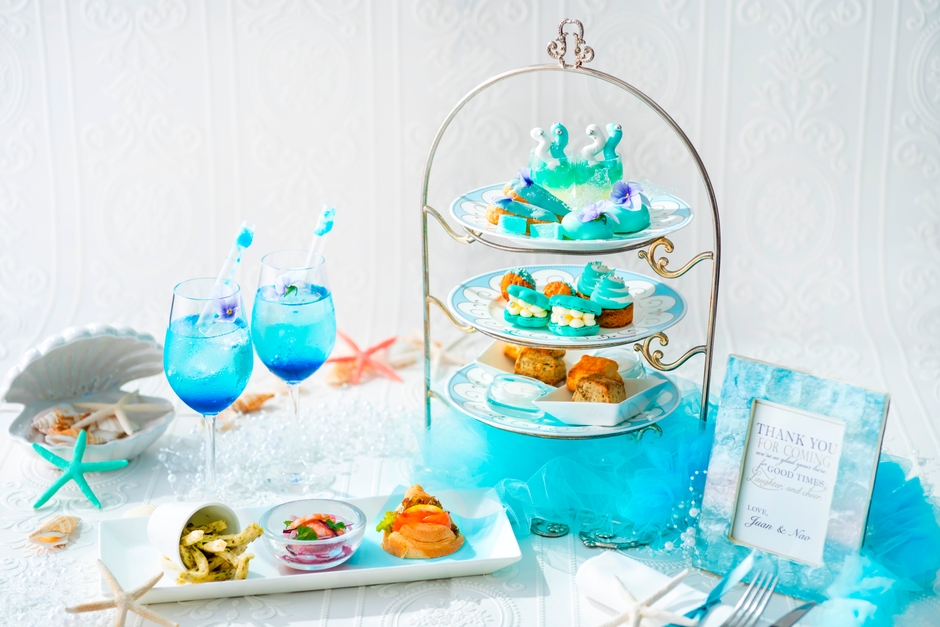 イートインイメージ(スイーツ2名分、セイボリー1名分)