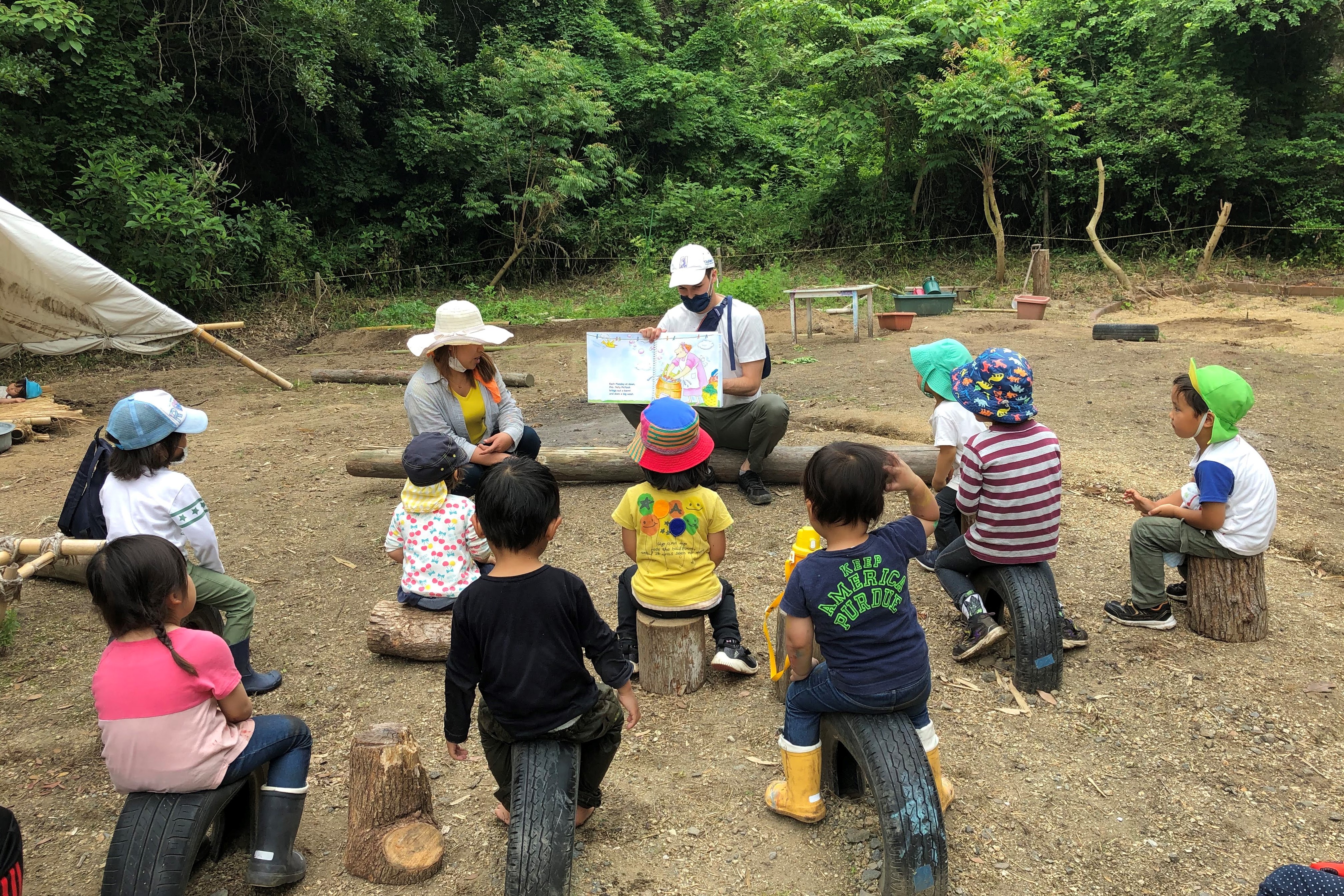 Awaji Kids Garden 英語で伝統産業に親しむ幼児向け自然体験イベント 「Awaji Clay!~淡路瓦のねんどで遊ぼう！~」1/30・31開催