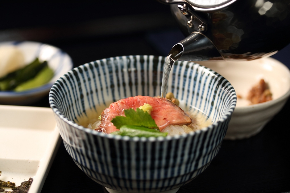 最後はお茶漬け