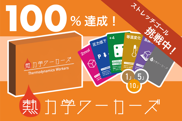 クラウドファンディングでストレッチゴール挑戦中!