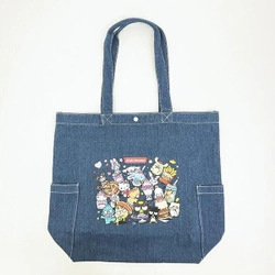 【サンリオ×ダイナー】カラフルで可愛い！デニムバッグとポーチでアメカジコーデを完成