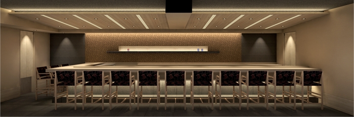 「鮨 銀座おのでら 弟本店」内観イメージ１