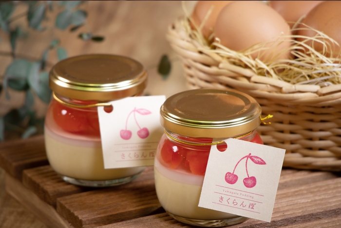 山形プリン さくらんぼ(2)