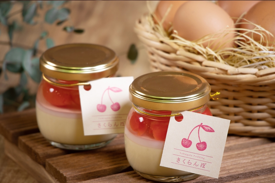 山形プリン さくらんぼ(2)