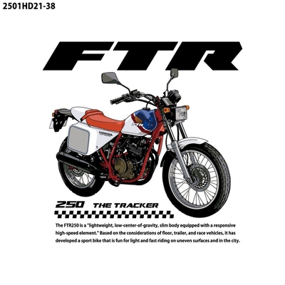 HONDA FTR Tシャツ