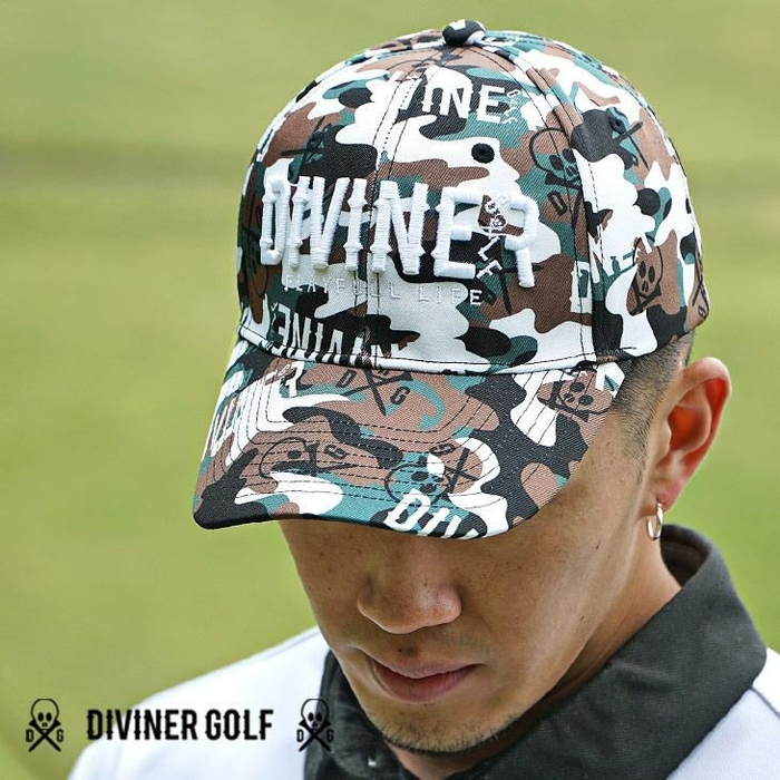 DIVINER GOLF 【DIVINER GOLF】オリジナルカモCAP