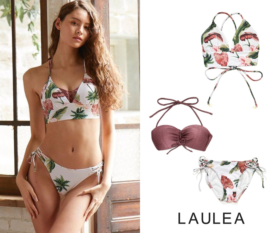ラウレア_バンドゥ3点セット水着