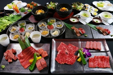 焼肉の名門 天壇 祗園本店 ロイヤルフロアにて、 王道をたのしむ　新焼肉コースが12月1日から販売開始！