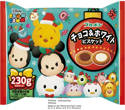 2017.10 230gチョコ&ホワイトビスケット(ディズニーツムツム)