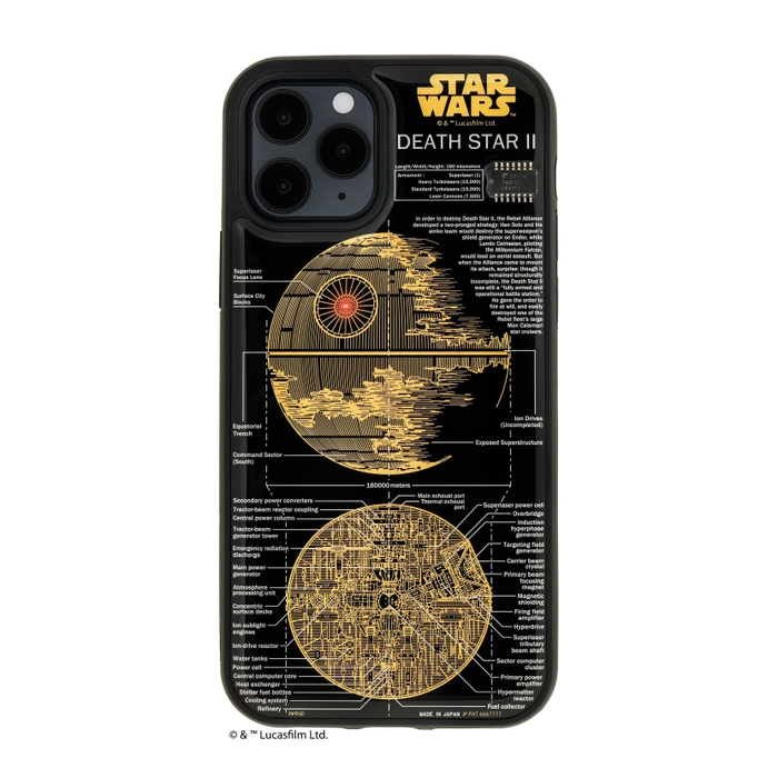 FLASH DEATH STAR 基板アート iPhone 12/12Proケース