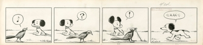 「ピーナッツ」原画 1953年5月11日