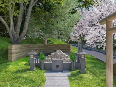 【大阪メモリアルパーク】半年で550区画成約の「古墳墓」に、待望の家族専有タイプが登場。絶景の丘に築く「マイ古墳（家族古墳墓）」販売決定