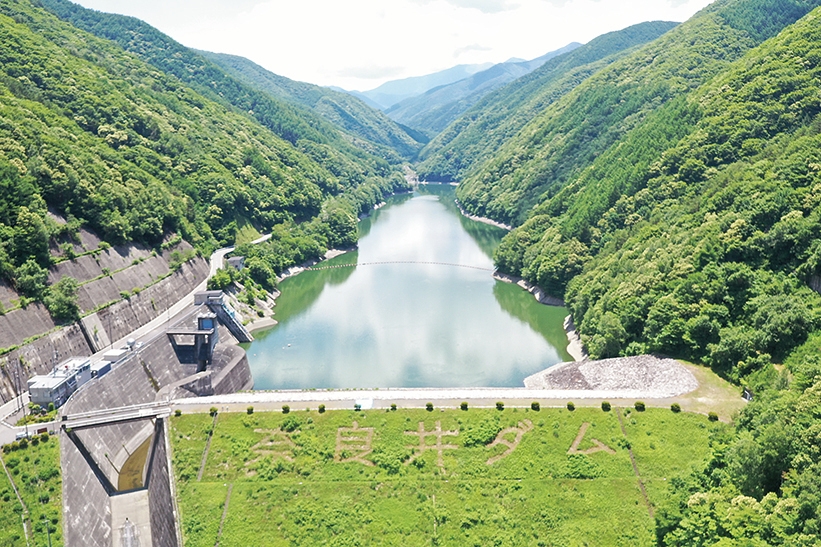 奈良井ダム(塩尻市)