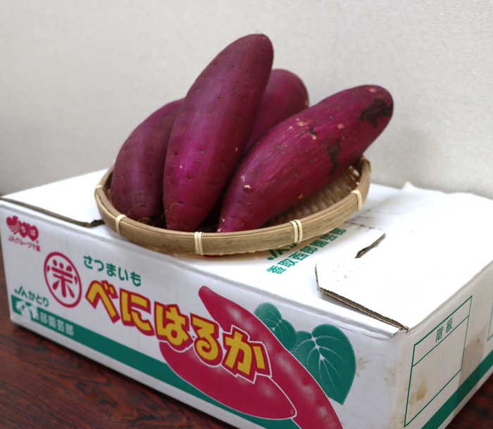 「千葉県かとり特産品フェア」でも販売される千葉県産べにはるか