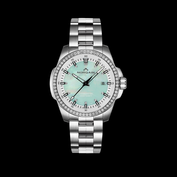 Independence 40mm Mint MOP & Diamonds front