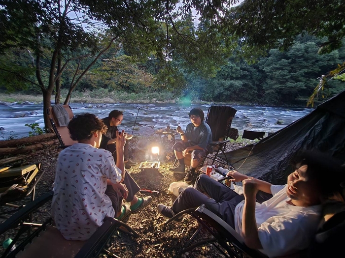 みんなで楽しくバーベキュー