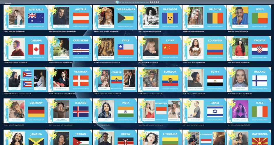 2020年リリース世界各国からの楽曲