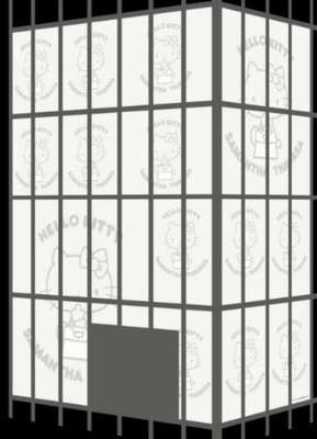 サマンサタバサ 表参道GATES ポップアップ デジタルストア 外壁LEDデザイン2
