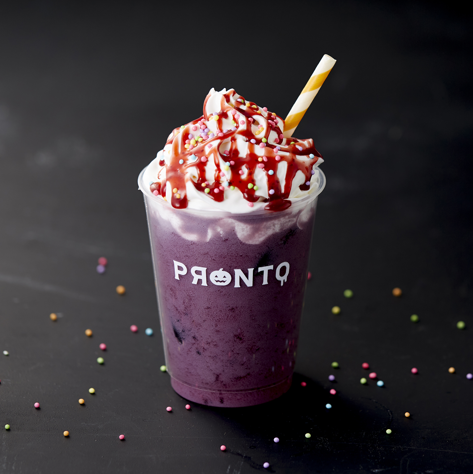 【プロント新商品】ポップな見た目の「ハロウィンパープル（グレープ＆カシス）」10月12日販売開始！