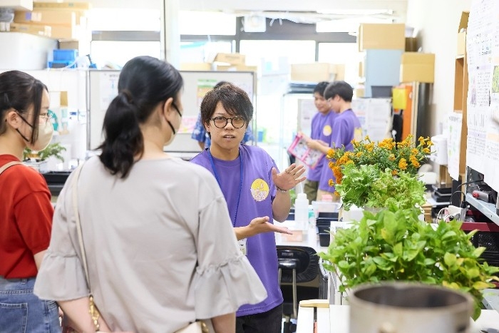 令和7年(2025年)生物理工学部オープンキャンパスの様子
