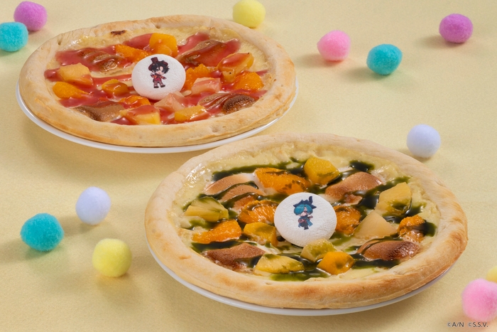 コラボメニュー(スイーツピザ)