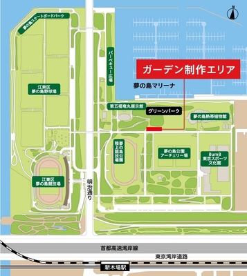 夢の島会場図
