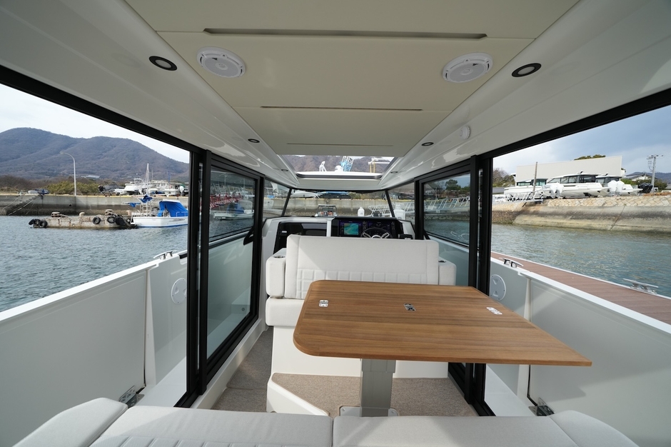 開放的なホイールハウス