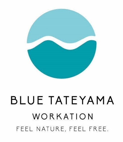 BLUE TATEYAMA WOKATION ロゴ