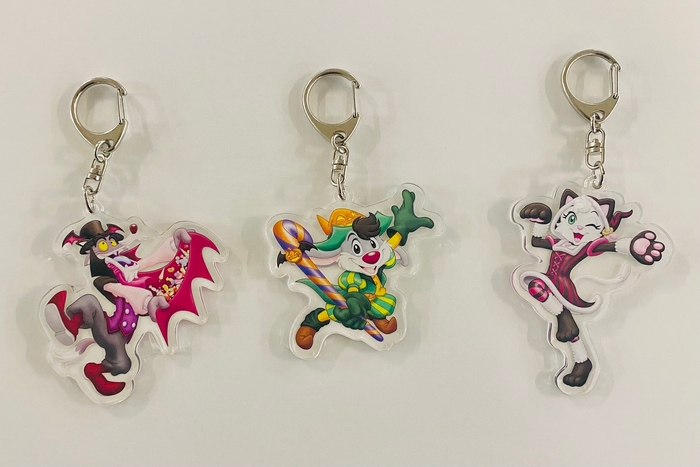 アクリルキーホルダー