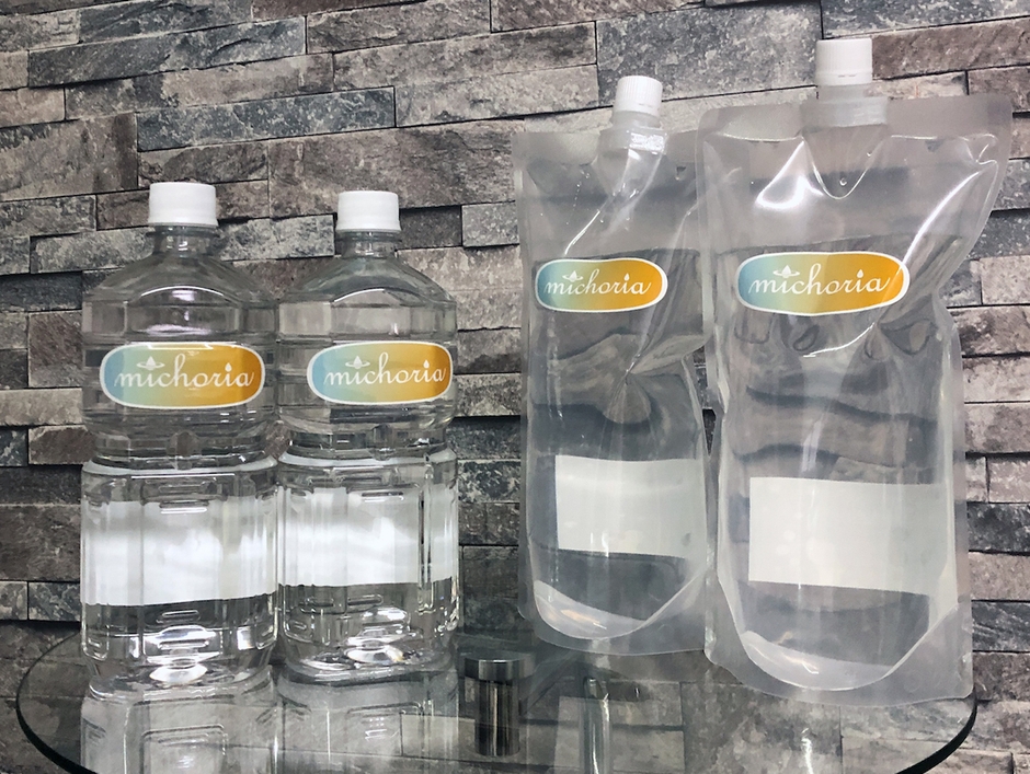 michoria 原液と10倍希釈液