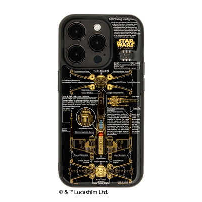FLASH X-WING 基板アート iPhone 15Proケース