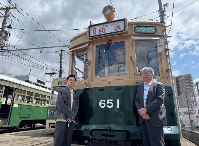 広島電鉄千田車庫にて（広島市中区千田町）