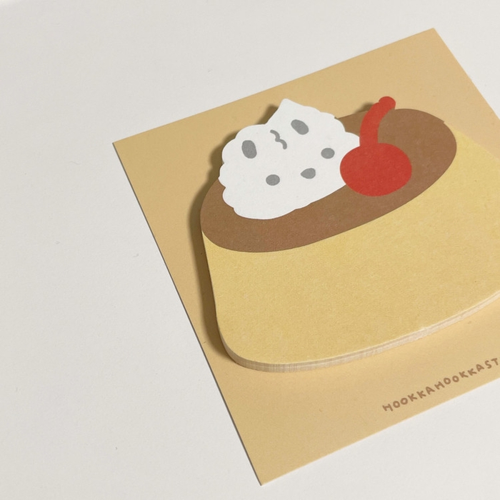 zzib muu pudding sticky memo pad