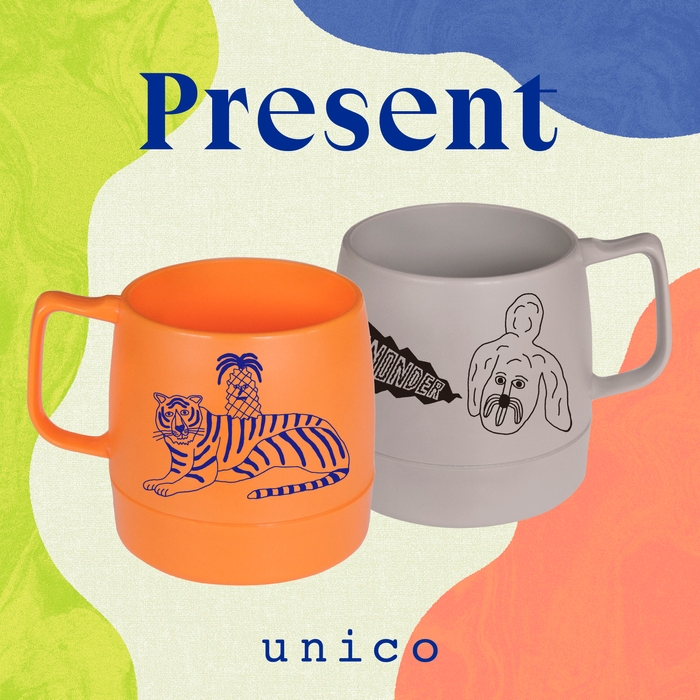 ノベルティのマグカップ ※画像はイメージです