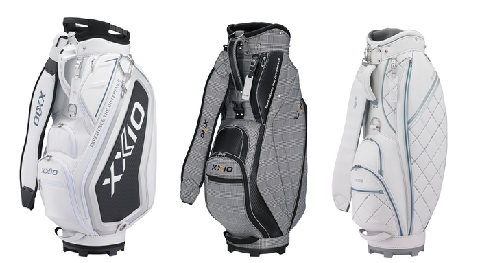 写真左から、プロレプリカモデル「GGC-X163」、超軽量モデル「GGC-X164」、レディスモデル「GGC-X165W」