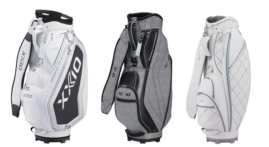 写真左から、プロレプリカモデル「GGC-X163」、超軽量モデル「GGC-X164」、レディスモデル「GGC-X165W」