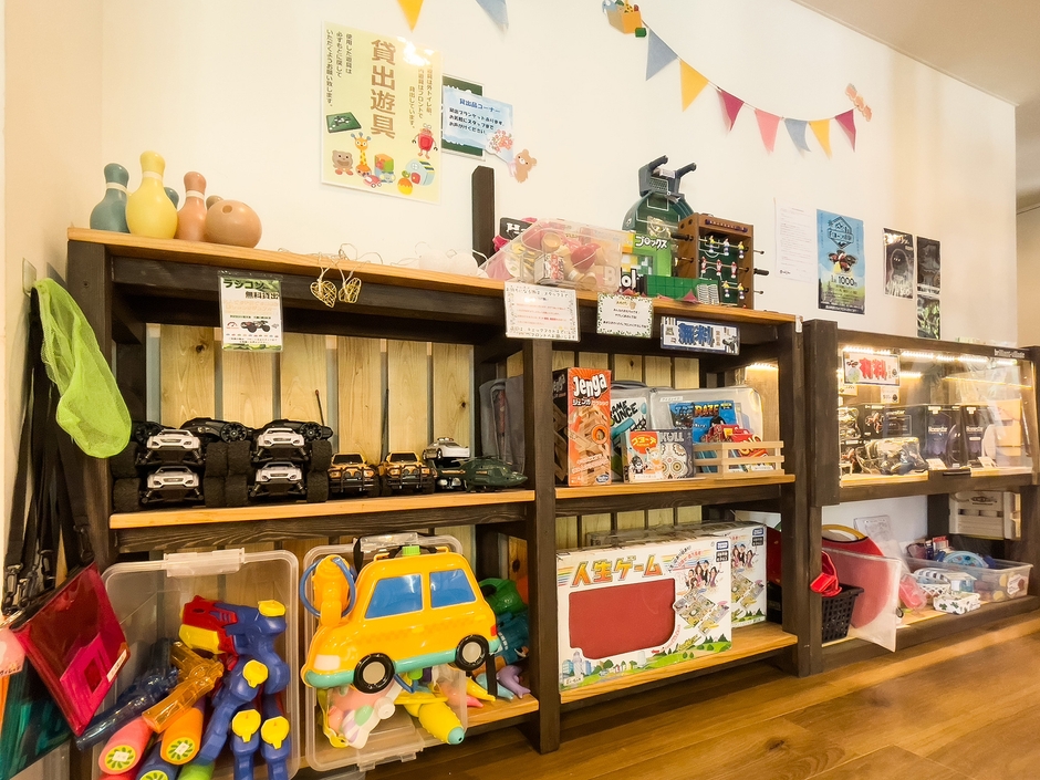 屋内で遊べる貸出遊具