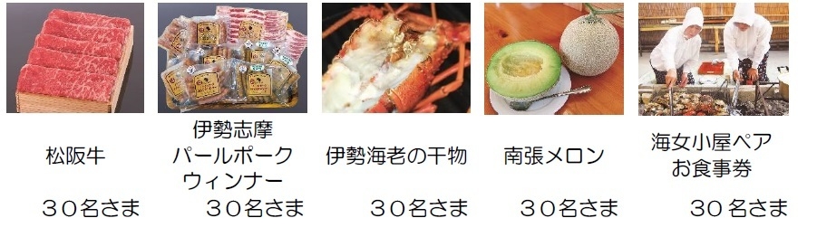 プレゼント賞品