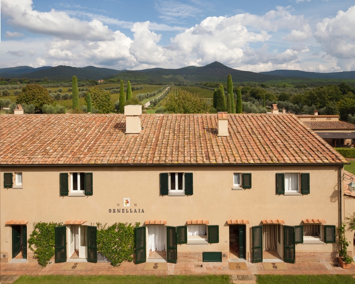 「オルネッライア」ワイナリー