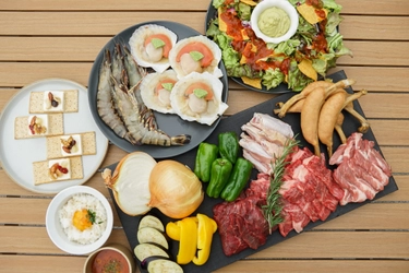 神戸ウォーターフロントTOTTEIで手ぶらBBQ　EN³が"開港祭"にあわせ3月20日より新サービス開始